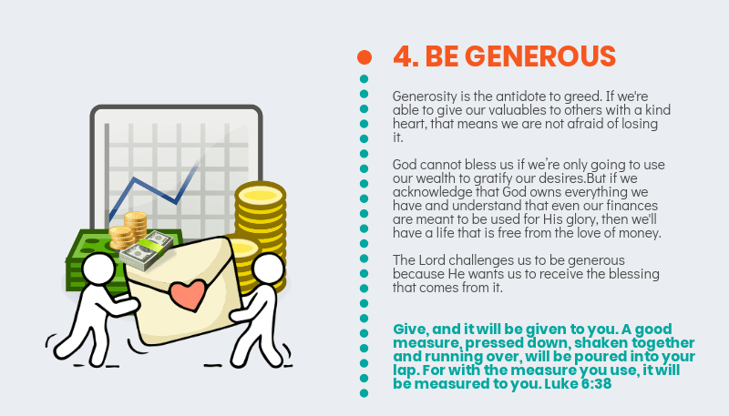 7 Ways You Can Become A Good Financial Steward - Be generous