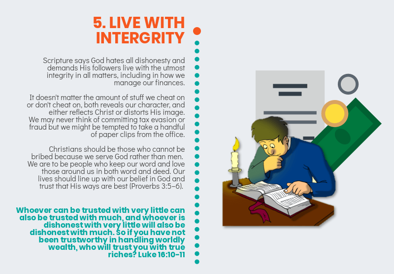 7 Ways You Can Become A Good Financial Steward - Live with integrity