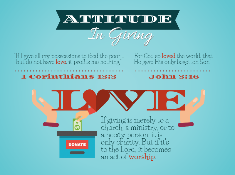 Attitude in Giving