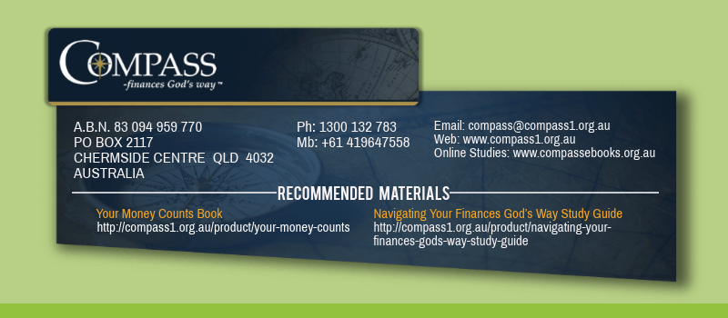 Biblical Reminders on Investment (Resource Page)